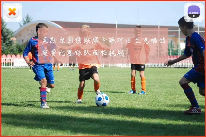 莱默尔因伤缺席今晚对法兰克福的重要比赛球队面临挑战